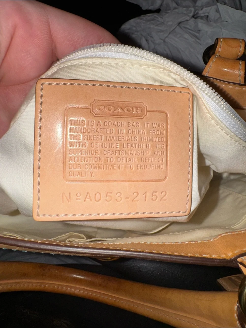 Coach signs wear